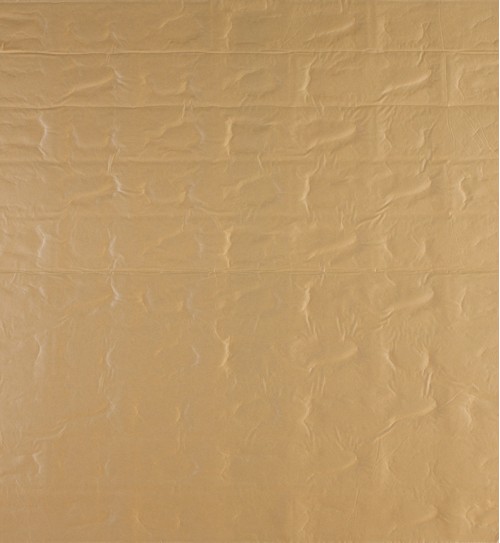 Самоклеюча декоративна 3D панель під білу матову цеглу зі сріблом 700x770x3 мм